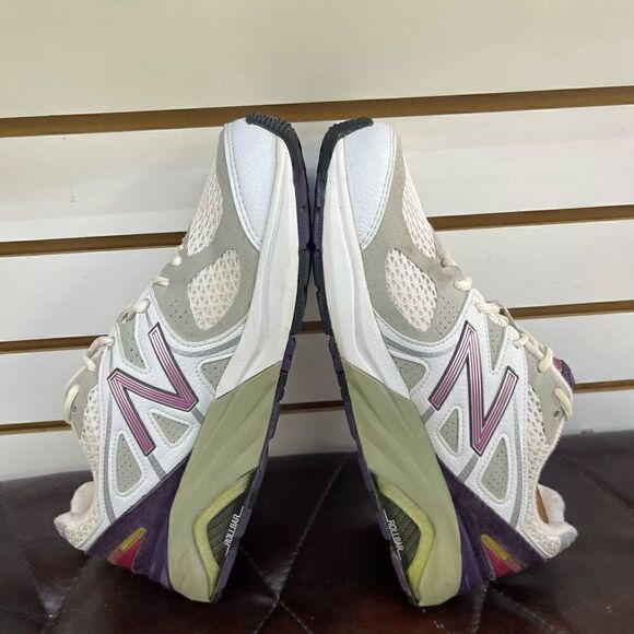 New Balance W1540WP1 White Purple Running Shoe Women's Size 10.5 B Made USA - Picture 6 of 8